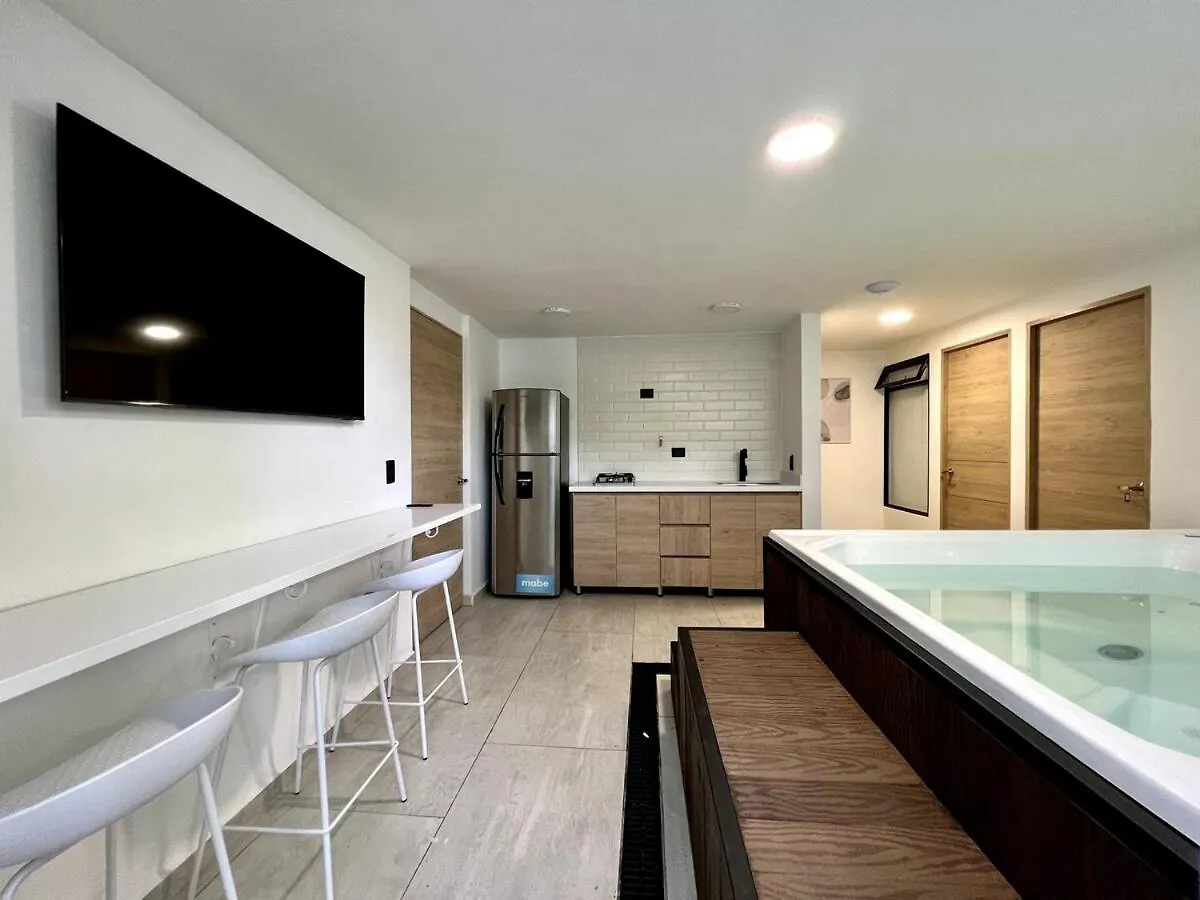 公寓 Nowa Fiji Apt - Jacuzzi & Outdoor Lounge In Provenza 麦德林